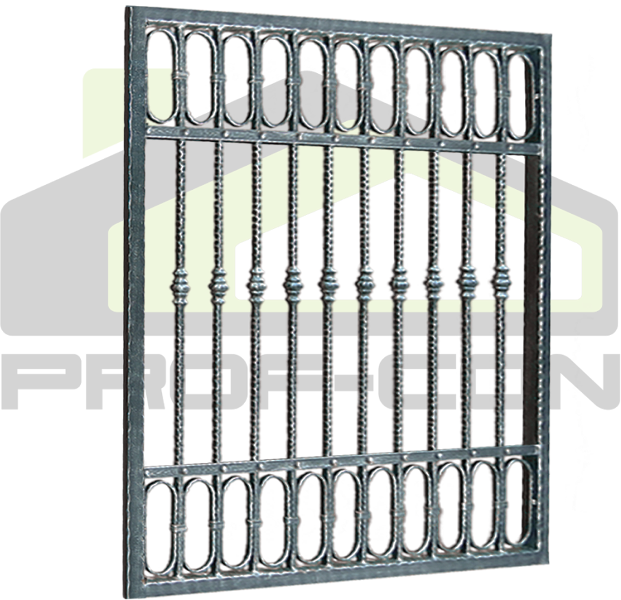 Panou gard fier forjat PF 005