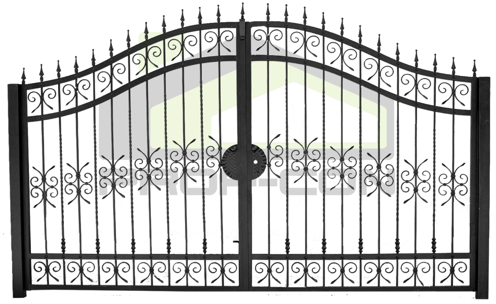 Wrought iron gate PF 007