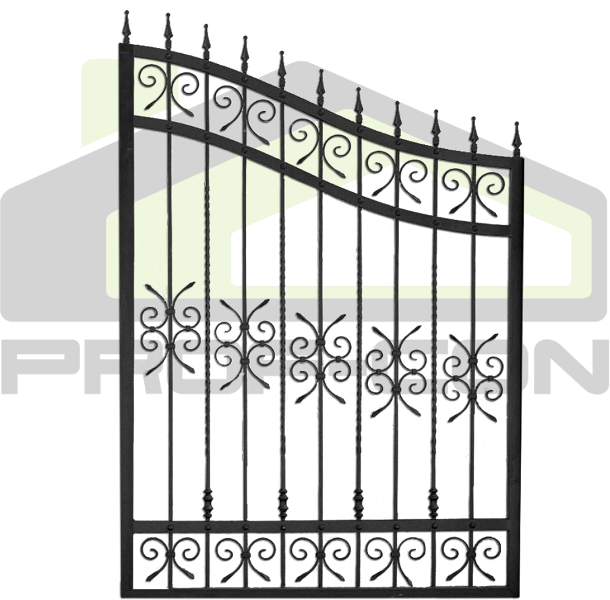 Panou gard fier forjat