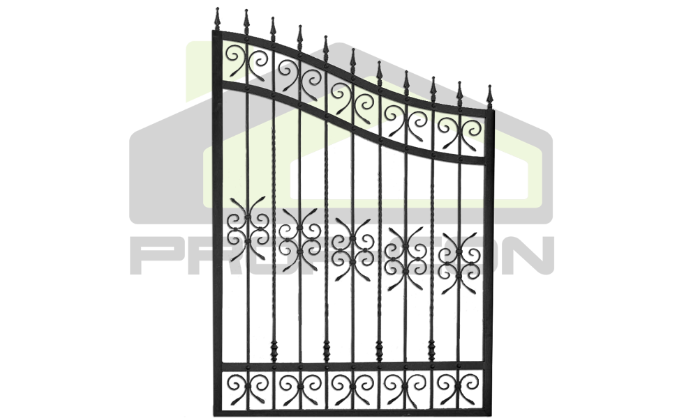 Wrought iron panel PF 007